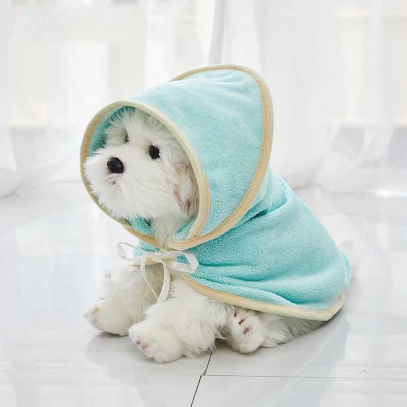 Cozy Dog Bath Wrap Shawl