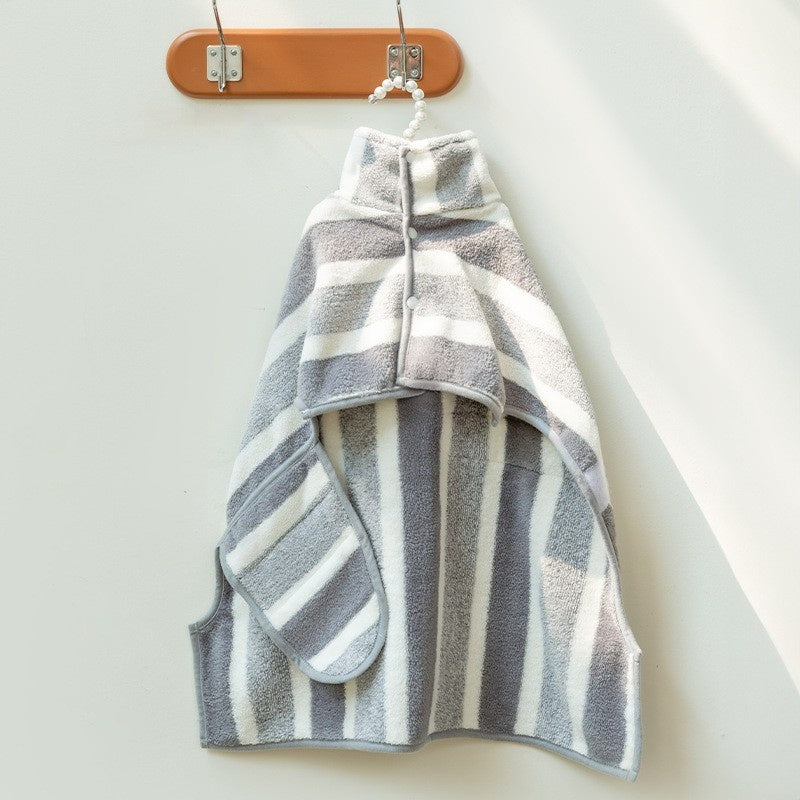 Warm Fleece Dog Drying Wrap